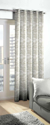

Skipper 214 cm (7 ft) Blends Door Curtain Single Curtain(Abstract, Grey)