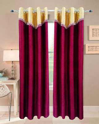 44% OFF on Homefab India 214 cm (7 ft) Polyester Door Curtain (Pack Of 2)(Printed, Maroon) 44% OFF on Homefab India 214 cm (7 ft) Polyester Door Curtain (Pack Of 2)(Printed, Maroon)