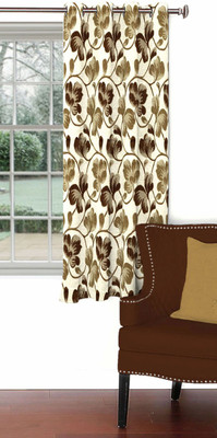

Skipper 153 cm (5 ft) Blends Window Curtain Single Curtain(Floral, Multicolor)