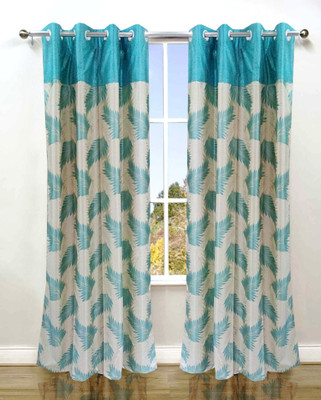 55% OFF on Homefab India 214 cm (7 ft) Polyester Door Curtain (Pack Of 2)(Geometric, Blue) 55% OFF on Homefab India 214 cm (7 ft) Polyester Door Curtain (Pack Of 2)(Geometric, Blue)