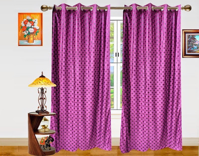 41% OFF on Dekor World 215 cm (7 ft) Polyester Door Curtain (Pack Of 2)(Geometric, Purple) 41% OFF on Dekor World 215 cm (7 ft) Polyester Door Curtain (Pack Of 2)(Geometric, Purple)