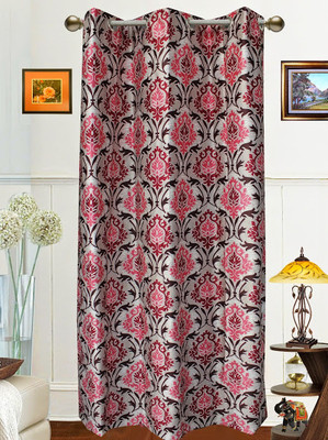 14% OFF on Dekor World 215 cm (7 ft) Polyester Door Curtain Single Curtain(Motif, Maroon) 14% OFF on Dekor World 215 cm (7 ft) Polyester Door Curtain Single Curtain(Motif, Maroon)