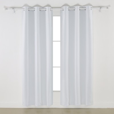 

American-Elm 153 cm (5 ft) Polyester Window Curtain (Pack Of 2)(Solid, White)