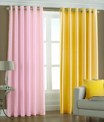 26% OFF on Handloom Hub Polyester Door Curtain 210 cm (7 ft) Pack of 2(Solid Multicolor) 26% OFF on Handloom Hub Polyester Door Curtain 210 cm (7 ft) Pack of 2(Solid Multicolor)