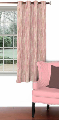 

Skipper 153 cm (5 ft) Blends Window Curtain Single Curtain(Abstract, Pink)