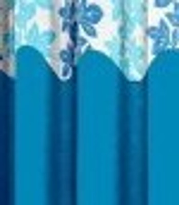 

Vorhang 150 cm (5 ft) Polyester Window Curtain Single Curtain(Solid, Blue)