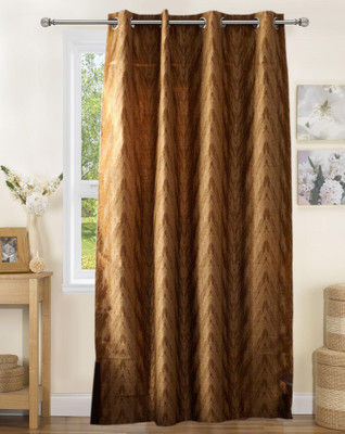

Lushomes 229 cm (8 ft) Polyester Door Curtain Single Curtain(Abstract, S&S 19 Light & Dark)
