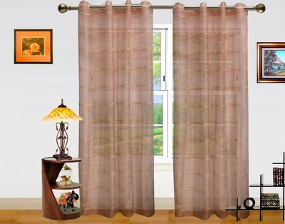 6% OFF on Dekor World 215 cm (7 ft) Polyester Door Curtain (Pack Of 2)(Solid, Brown) 6% OFF on Dekor World 215 cm (7 ft) Polyester Door Curtain (Pack Of 2)(Solid, Brown)