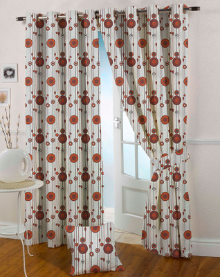 46% OFF on PRESTO 150 cm (5 ft) Polyester Window Curtain Single Curtain(Floral, Orange) 46% OFF on PRESTO 150 cm (5 ft) Polyester Window Curtain Single Curtain(Floral, Orange)