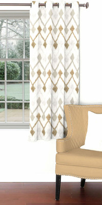 

Skipper 153 cm (5 ft) Blends Window Curtain Single Curtain(Self Design, Multicolor)