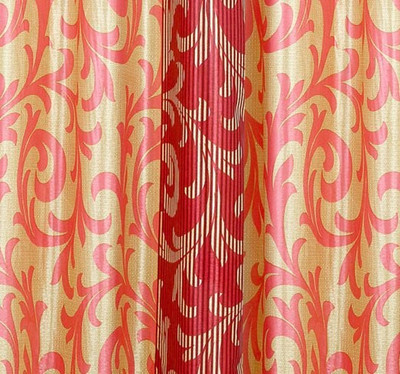 

Cortina 270 cm (9 ft) Polyester Long Door Curtain (Pack Of 2)(Solid, Maroon)