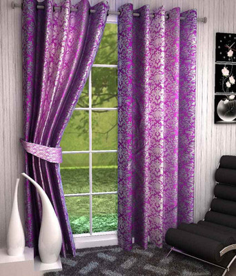 

Zesture 211 cm (7 ft) Polyester Door Curtain (Pack Of 2)(Printed, Multicolor)