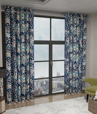 

Zesture 211 cm (7 ft) Polyester Door Curtain (Pack Of 2)(Printed, Multicolor)