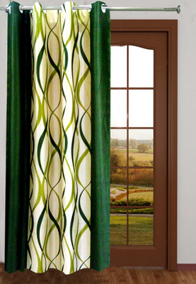 46% OFF on Homefab India 214 cm (7 ft) Polyester Door Curtain Single Curtain(Geometric, Green) 46% OFF on Homefab India 214 cm (7 ft) Polyester Door Curtain Single Curtain(Geometric, Green)