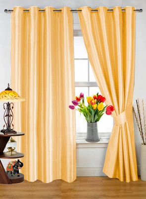 3% OFF on Dekor World 274.32 cm (9 ft) Polyester Long Door Curtain (Pack Of 2)(Printed, Beige) 3% OFF on Dekor World 274.32 cm (9 ft) Polyester Long Door Curtain (Pack Of 2)(Printed, Beige)