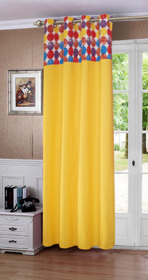 

Lushomes 228.6 cm (8 ft) Cotton Door Curtain Single Curtain(Printed, Multicolor)