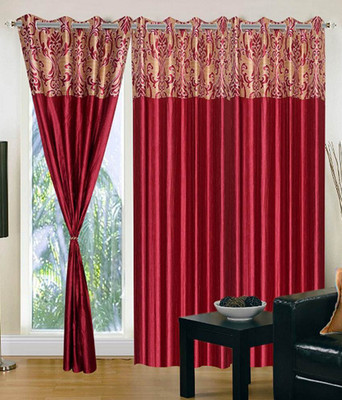 61% OFF on Shopgrab 213 cm (7 ft) Polyester Door Curtain (Pack Of 3)(Printed, Red) 61% OFF on Shopgrab 213 cm (7 ft) Polyester Door Curtain (Pack Of 3)(Printed, Red)