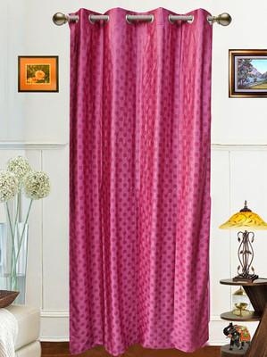 8% OFF on Dekor World 215 cm (7 ft) Polyester Door Curtain Single Curtain(Motif, Pink) 8% OFF on Dekor World 215 cm (7 ft) Polyester Door Curtain Single Curtain(Motif, Pink)