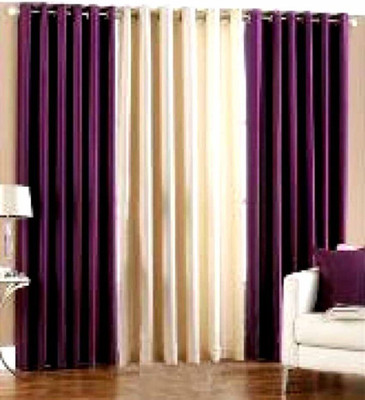 

Jojo Designs 215 cm (7 ft) Polyester Door Curtain (Pack Of 3)(Plain, Multicolor)