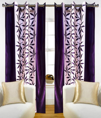 

Zesture 211 cm (7 ft) Polyester Window & Door Curtain (Pack Of 2)(Printed, Multicolor)