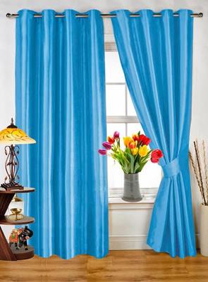 3% OFF on Dekor World 274.32 cm (9 ft) Polyester Long Door Curtain (Pack Of 2)(Geometric, Blue) 3% OFF on Dekor World 274.32 cm (9 ft) Polyester Long Door Curtain (Pack Of 2)(Geometric, Blue)