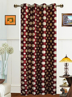 8% OFF on Dekor World 215 cm (7 ft) Polyester Door Curtain Single Curtain(Motif, Maroon) 8% OFF on Dekor World 215 cm (7 ft) Polyester Door Curtain Single Curtain(Motif, Maroon)
