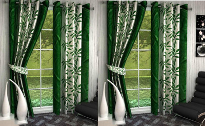 

Abhi Decor 213 cm (7 ft) Polyester Door Curtain (Pack Of 4)(Printed, Multicolor)