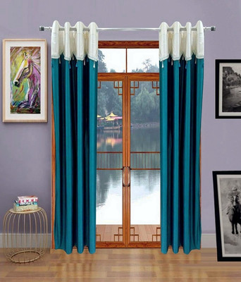 50% OFF on Sanaya Polyester Window Curtain 150 cm (4.8ft) Pack of 2(Floral Blue) 50% OFF on Sanaya Polyester Window Curtain 150 cm (4.8ft) Pack of 2(Floral Blue)