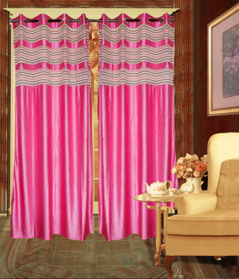 40% OFF on Madhav product 212 cm (7 ft) Polyester Door Curtain Single Curtain(Solid, Pink) 40% OFF on Madhav product 212 cm (7 ft) Polyester Door Curtain Single Curtain(Solid, Pink)