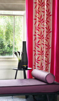 

Best Buy Traders 213 cm (7 ft) Polyester Door Curtain Single Curtain(Floral, Pink)