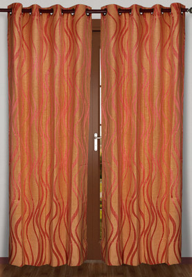 58% OFF on Cosmosgalaxy 213 cm (7 ft) Polyester Door Curtain Single Curtain(Self Design, Orange) 58% OFF on Cosmosgalaxy 213 cm (7 ft) Polyester Door Curtain Single Curtain(Self Design, Orange)