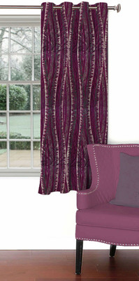 

Skipper 153 cm (5 ft) Blends Window Curtain Single Curtain(Motif, Magenta)