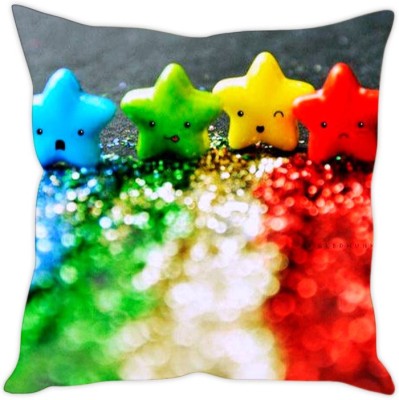 

Sleep Nature's Abstract Cushions Cover(30.63 cm*30.63 cm, Multicolor)