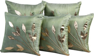 

Shine Villa Floral Cushions Cover(Pack of 5, 40 cm*40 cm, Green)