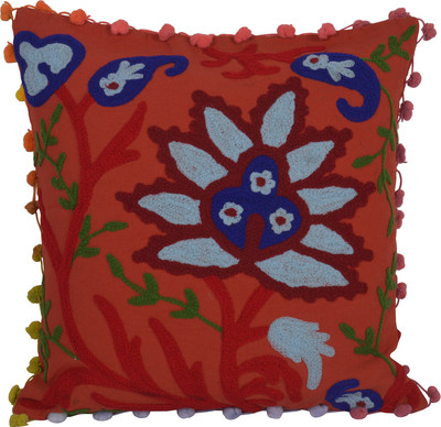 

Trade Star Floral Cushions Cover(40 cm*40 cm, Multicolor)
