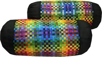 

Adishma Printed Bolsters Cover(Pack of 2, 1 cm*42 cm, Multicolor)