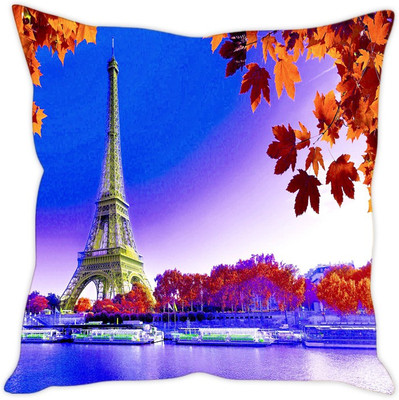 

Sleep Nature's Abstract Cushions Cover(30.63 cm*30.63 cm, Multicolor)