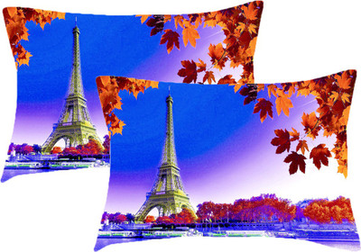 

Sleep Nature's Printed Pillows Cover(Pack of 2, 68.58 cm*45.72 cm, Multicolor)