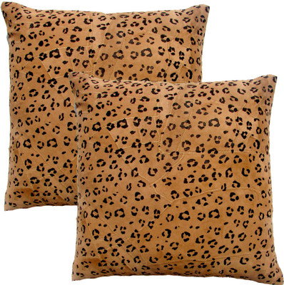 

Homeblendz Abstract Cushions Cover(Pack of 2, 30 cm*30 cm, Beige, Black)