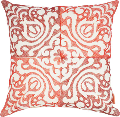

Solaj Embroidered Cushions Cover(40 cm*40 cm, Multicolor)