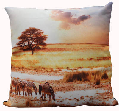 

Adishma Printed Cushions Cover(40 cm*40 cm, White, Orange), Orange;white