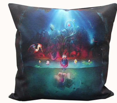 

Adishma Printed Cushions Cover(40 cm*40 cm, Blue, Multicolor)