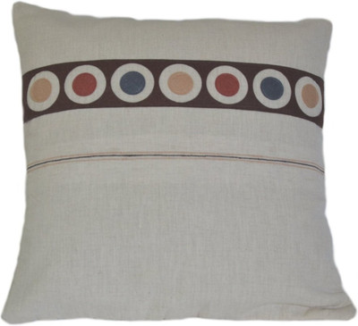 

Nikunj Polka Cushions Cover(Pack of 5, 40 cm*40 cm, White)