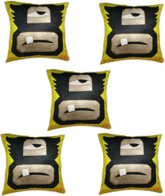 

Chandra Impex Printed Cushions Cover(Pack of 5, 40.64 cm*40.64 cm, Multicolor)
