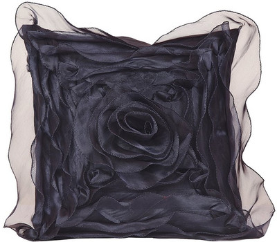 

Fabulloso Floral Cushions Cover(41 cm*41 cm, Black)