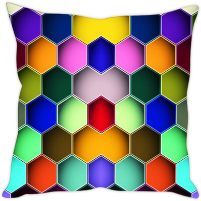 

Sleep Nature's Abstract Cushions Cover(30.63 cm*30.63 cm, Multicolor)