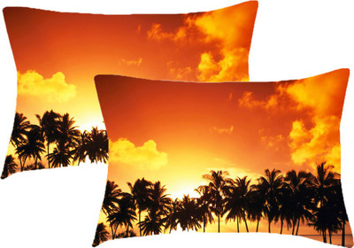 

Sleep Nature's Printed Pillows Cover(Pack of 2, 68.58 cm*45.72 cm, Multicolor)