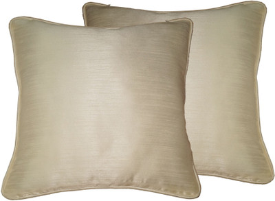 

Lushomes Plain Cushions Cover(Pack of 2, 40 cm*40 cm, Grey)