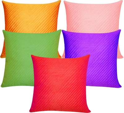 ZIKRAK EXIM Geometric Cushions Cover(Pack of 5, 30 cm*30 cm, Multicolor)