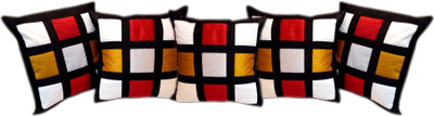 

Urban Arts Geometric Cushions Cover(Pack of 5, 40 cm*40 cm, Multicolor)